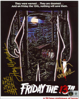 Ari Lehman & Harry Manfredini Friday The 13th Signed 8x10 Photo BAS W #4W979291