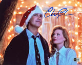 Chevy Chase Christmas Vacation Signed 11x14 Horizontal Photo w/ Ellen BAS Wit