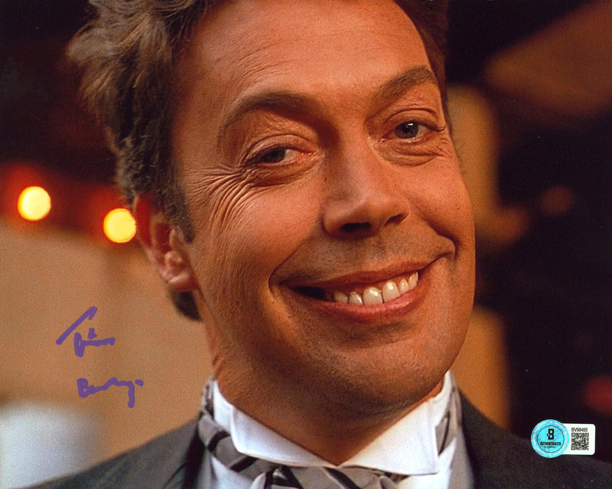 Tim Curry Home Alone 2: Lost in New York Signed 8x10 Horizontal Photo BAS 3