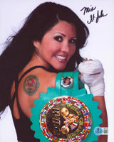 Mia St. John Authentic Signed 8x10 Vertical Photo Autographed BAS 5
