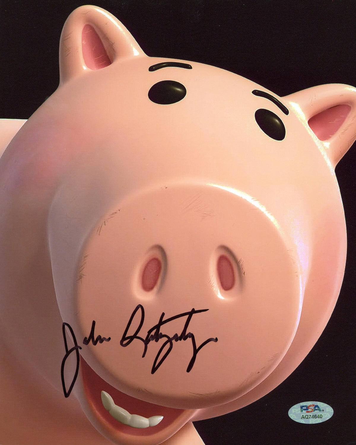 John Ratzenberger Toy Story Authentic Signed 8x10 Vertical Photo PSA/DNA 1