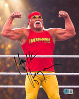 Hulk Hogan WWE Authentic Signed 8.5x11 Vertical Photo Autographed BAS #BX47109