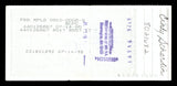 Max McGee Autographed 2.75x6 Check Green Bay Packers SKU #174012