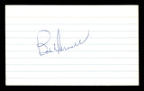 Bob Darnell Autographed 3x5 Index Card Brooklyn Dodgers SKU #174120