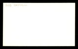 Bob Darnell Autographed 3x5 Index Card Brooklyn Dodgers SKU #174120