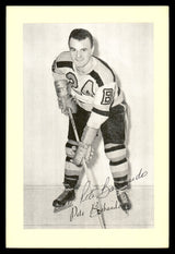 Pete Babando Autographed 1944-63 Beehive Group 2 4.5x6.5 Photo Boston Bruins SKU #176774