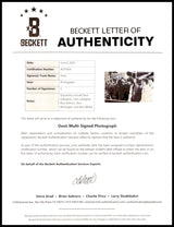 Oasis Autographed 8x12 Photo Band With 5 Signatures Including Noel & Liam Gallagher Beckett BAS #AC95434