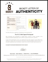 B-52's Autographed 11x14 Photo Band Signed By All 4 Beckett BAS #AC95484