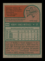Bobby Mitchell Autographed 1975 Topps Card #468 Milwaukee Brewers SKU #168478