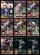1994 Donruss Baseball Autographed Cards Lot Of 85 SKU #185535