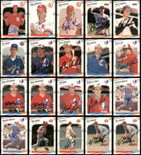 1983-94 Fleer Baseball Autographed Cards 156 Count Lot SKU #238550