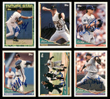 1994 Topps Baseball Autographed Cards Lot Of 42 SKU #185558