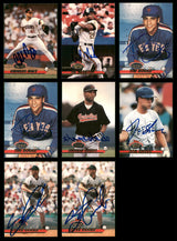 1993 Topps Stadium Club Baseball Autographed Cards Lot Of 35 SKU #185561