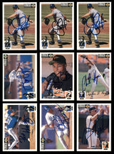 1994 Upper Deck Collector's Choice Baseball Autographed Cards Lot Of 87 SKU #185576