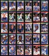 1989 Donruss Baseball Autographed Cards Lot Of 152 SKU #185581