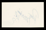 WWE Rey Mysterio Jr. "?" Authentic Signed 3x5 Index Card BAS #BT03517