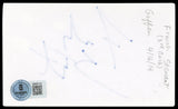 French Stewart 3rd Rock From The Sun Signed 3x5 Index Card BAS #BN89110