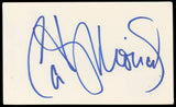 Cathy Moriarty Raging Bull Authentic Signed 3x5 Index Card BAS #BN89112