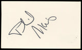 Phil Morris Meet the Spartans Authentic Signed 3x5 Index Card BAS #BN89115