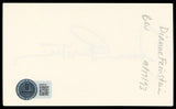 Dianne Feinstein Authentic Signed 3x5 Index Card Autographed BAS #BM56947
