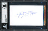Frank Thomas Autographed 3x5 Index Card Chicago White Sox Beckett BAS Stock #185247