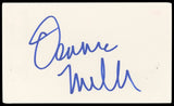Dennis Miller Joe Dirt Authentic Signed 3x5 Index Card Autographed BAS #BN89122