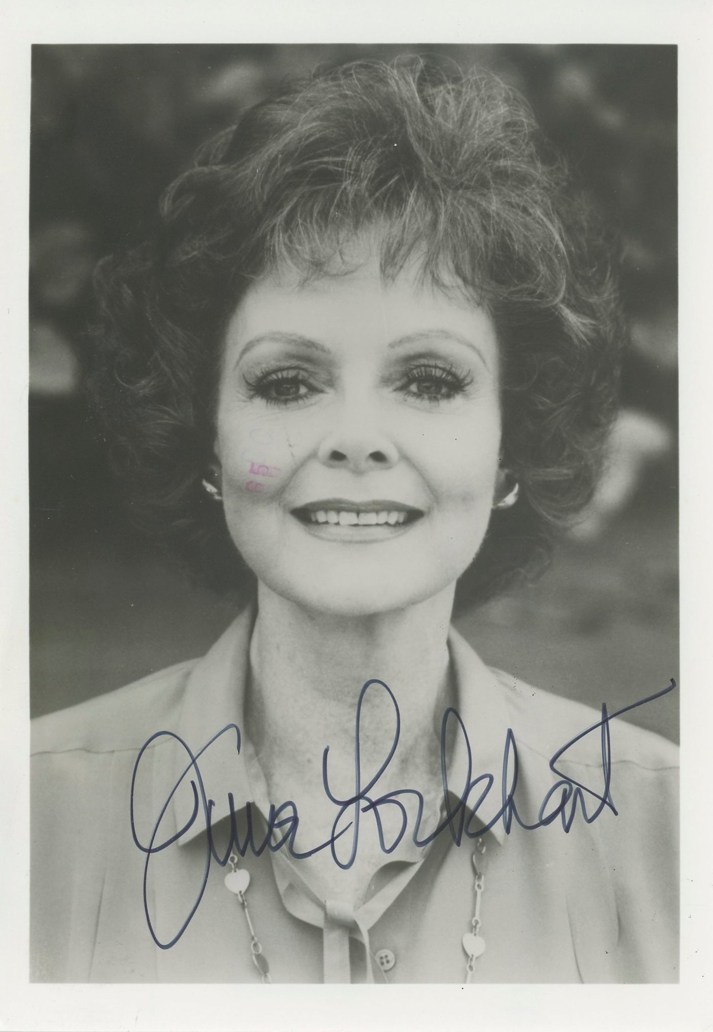 June Lockhart Lassie Authentic Signed 5x7 Black & White Photo BAS #BK43322