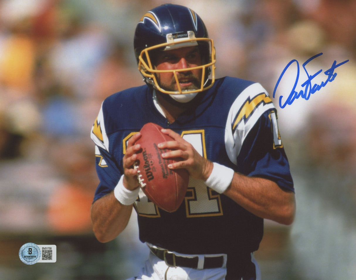 Chargers Dan Fouts Authentic Signed 8x10 Horizontal Photo Autographed BAS 4