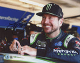 Kurt Busch NASCAR Authentic Signed 8x10 Horizontal Photo Autographed BAS 5