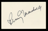 Penny Marshall Laverne & Shirley Authentic Signed 3x5 Index Card BAS #BL96541