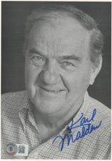 Karl Malden The Streets of San Francisco Authentic Signed 5x7 Photo BAS #BK43302