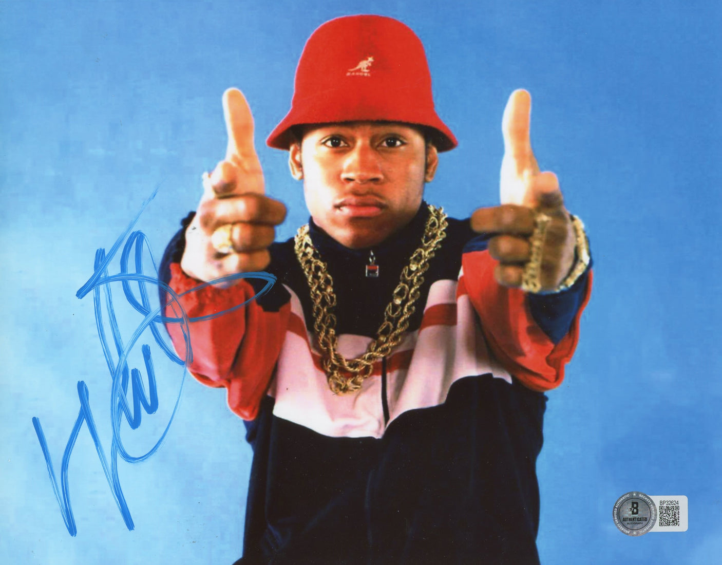 L.L. Cool J Rapper Authentic Signed 8x10 Photo Autographed BAS #BP32624