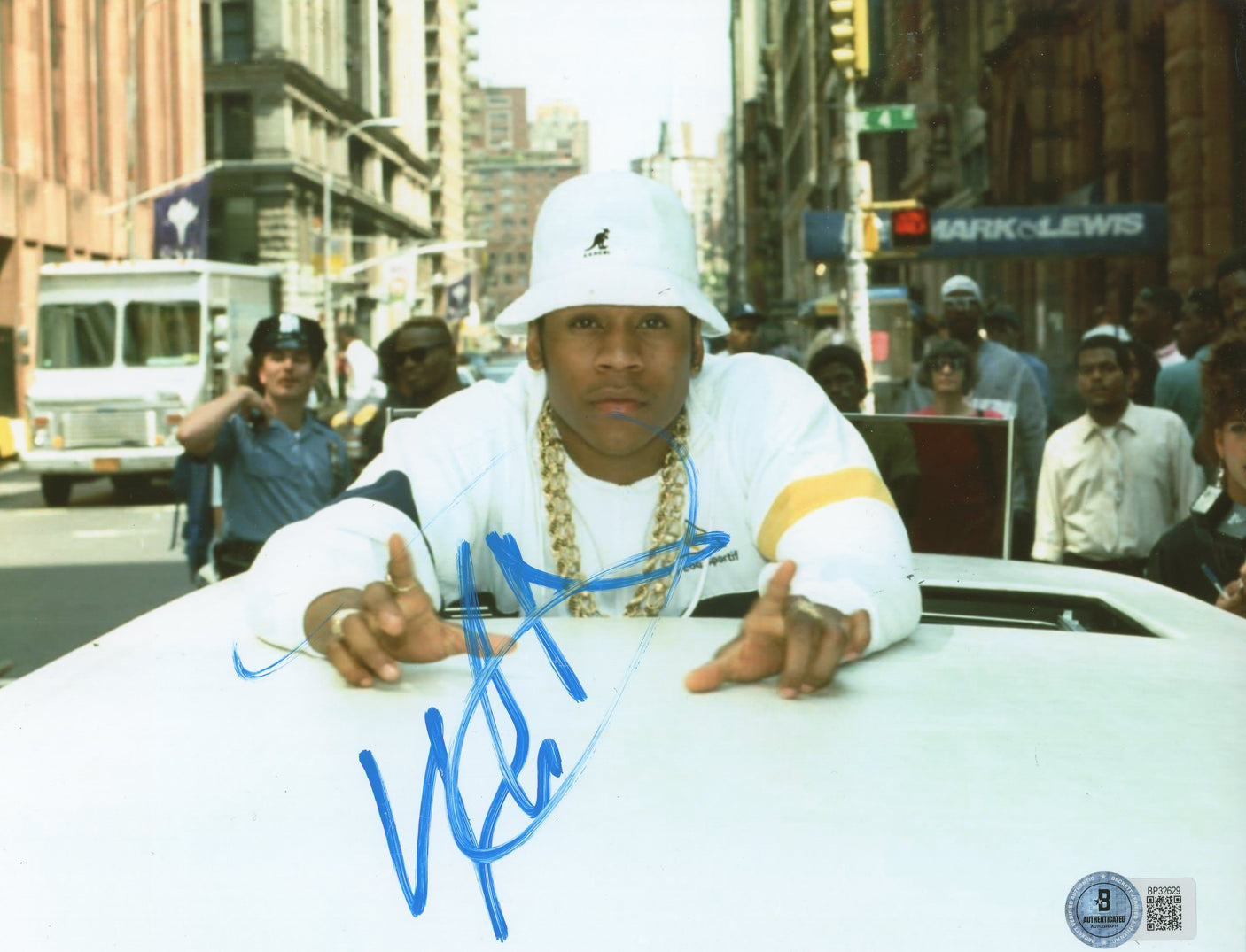 L.L. Cool J Rapper Authentic Signed 8x10 Photo Autographed BAS #BP32629