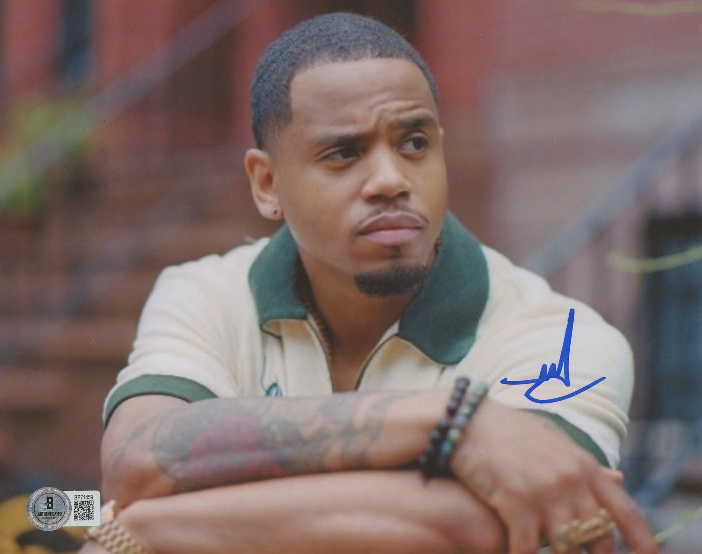 Tristan Wilds The Wire Authentic Signed 8x10 Photo Autographed BAS #BP71459