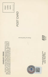 Charley Pride "To Don Thanks" Authentic Signed 3.5x5.5 Postcard BAS #BK43284