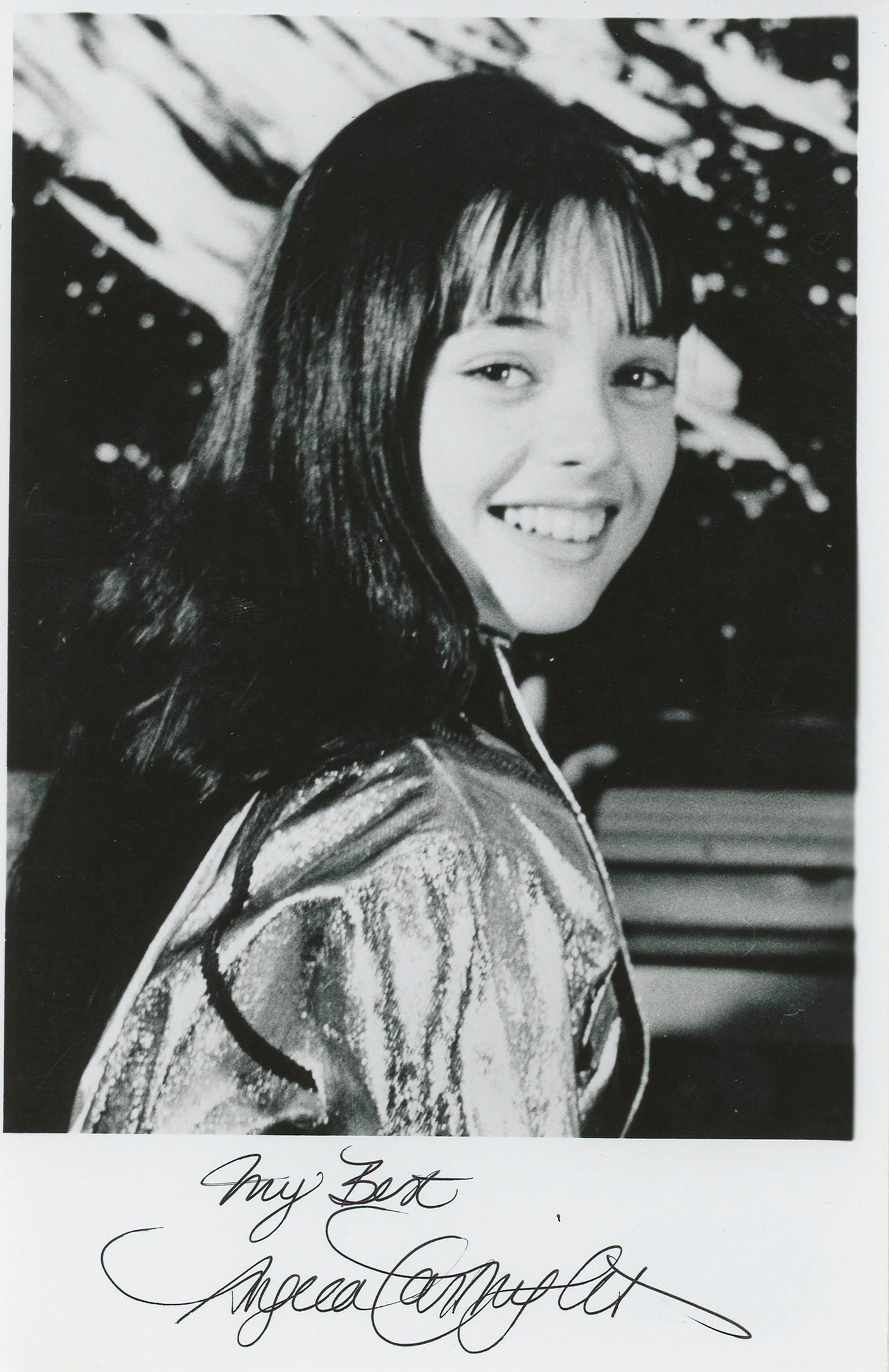 Angela Cartwright Danny Thomas Show "My Best" Signed 5x7.5 Photo BAS #BK43282