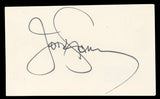 John Stamos Full House Authentic Signed 3x5 Index Card Autographed BAS #BL98567