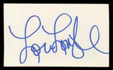 Lori Loughlin Full House Authentic Signed 3x5 Index Card BAS #BL98566