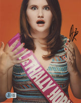 Jillian Bell Rough Night Authentic Signed 8x10 Photo Autographed BAS #BN31189