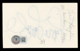 Lori Loughlin Full House Authentic Signed 3x5 Index Card BAS #BL98560