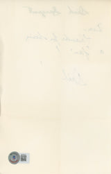 Dick Sargent Bewitched Authentic Signed 5.5x8.5 Handwritten Letter BAS #BK43272