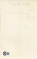 Dick Sargent Bewitched Authentic Signed 5.5x8.5 Handwritten Letter BAS #BK43272