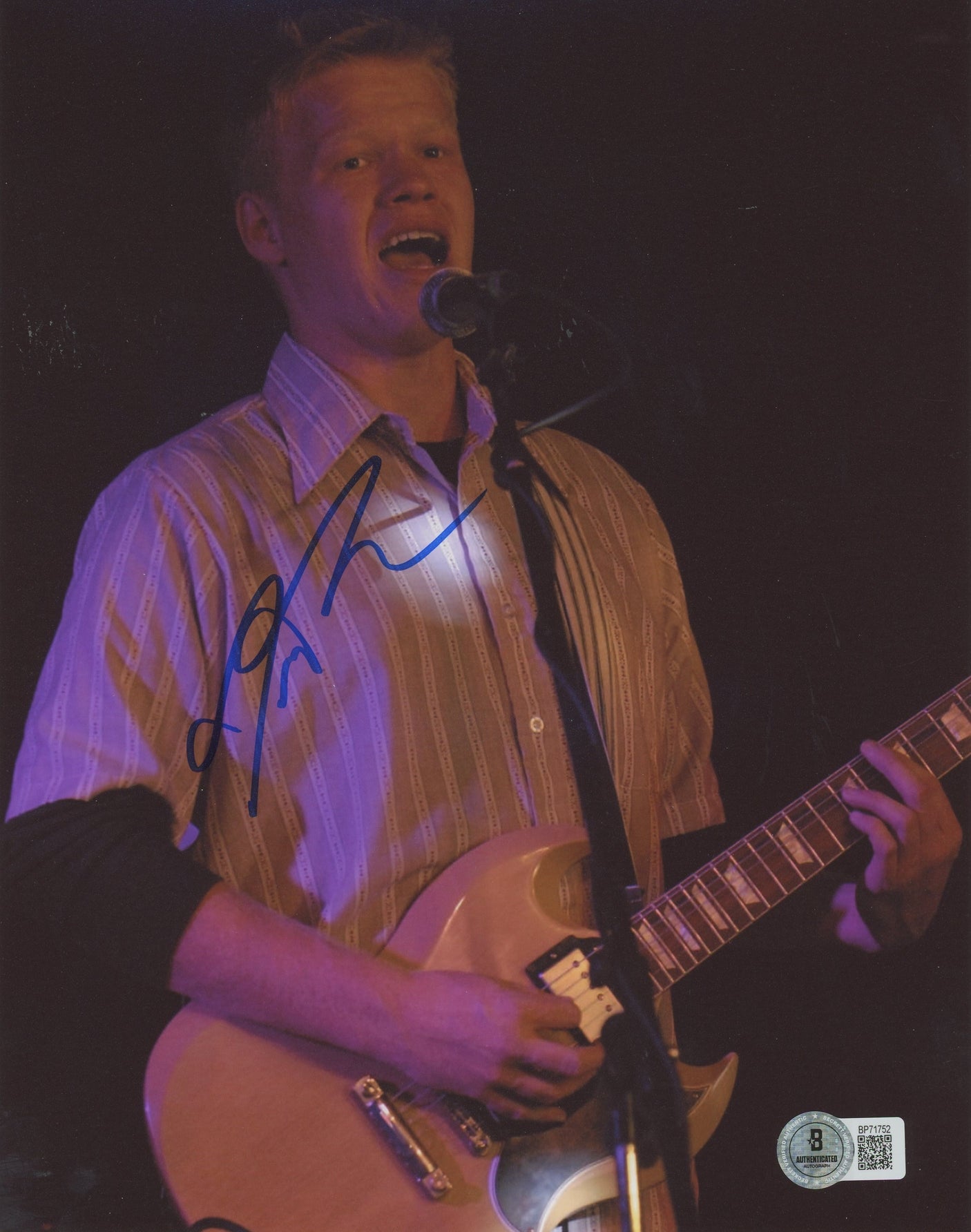 Jesse Plemons Friday Night Lights Authentic Signed 8x10 Photo BAS #BP71752