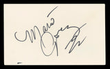 Mario Lopez Saved By The Bell Authentic Signed 3x5 Index Card BAS #BL96402