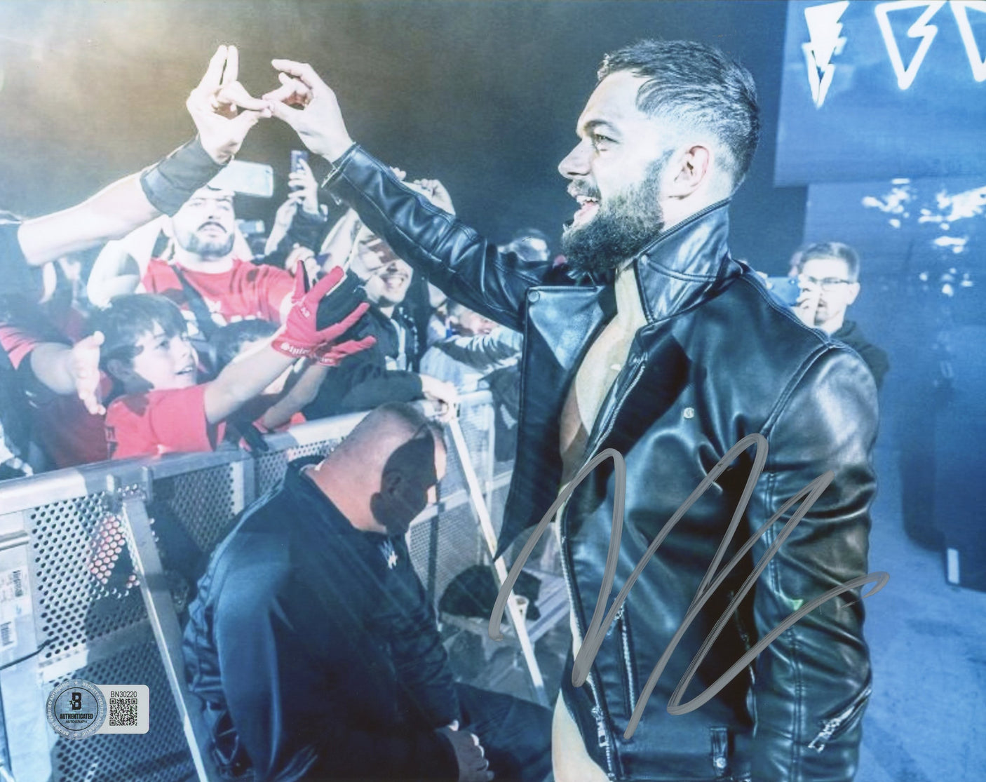 Dolph Ziggler Authentic Signed 8x10 Photo Autographed BAS #BN30220