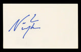 Noah Wyle ER Authentic Signed 3x5 Index Card Autographed BAS #BL96404