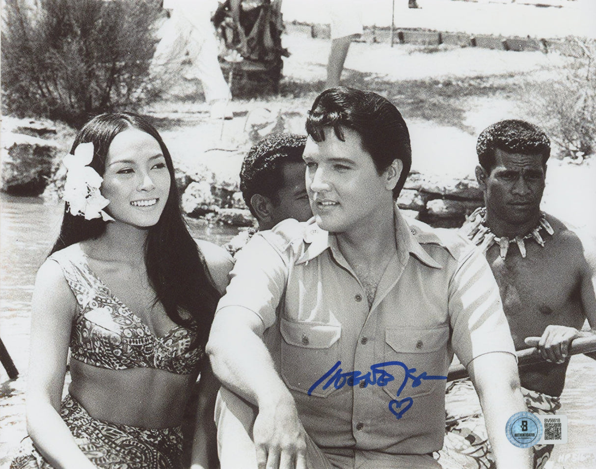 Irene Tsu Paradise, Hawaiian Style Authentic Signed 8x10 Horizontal Photo BAS 2