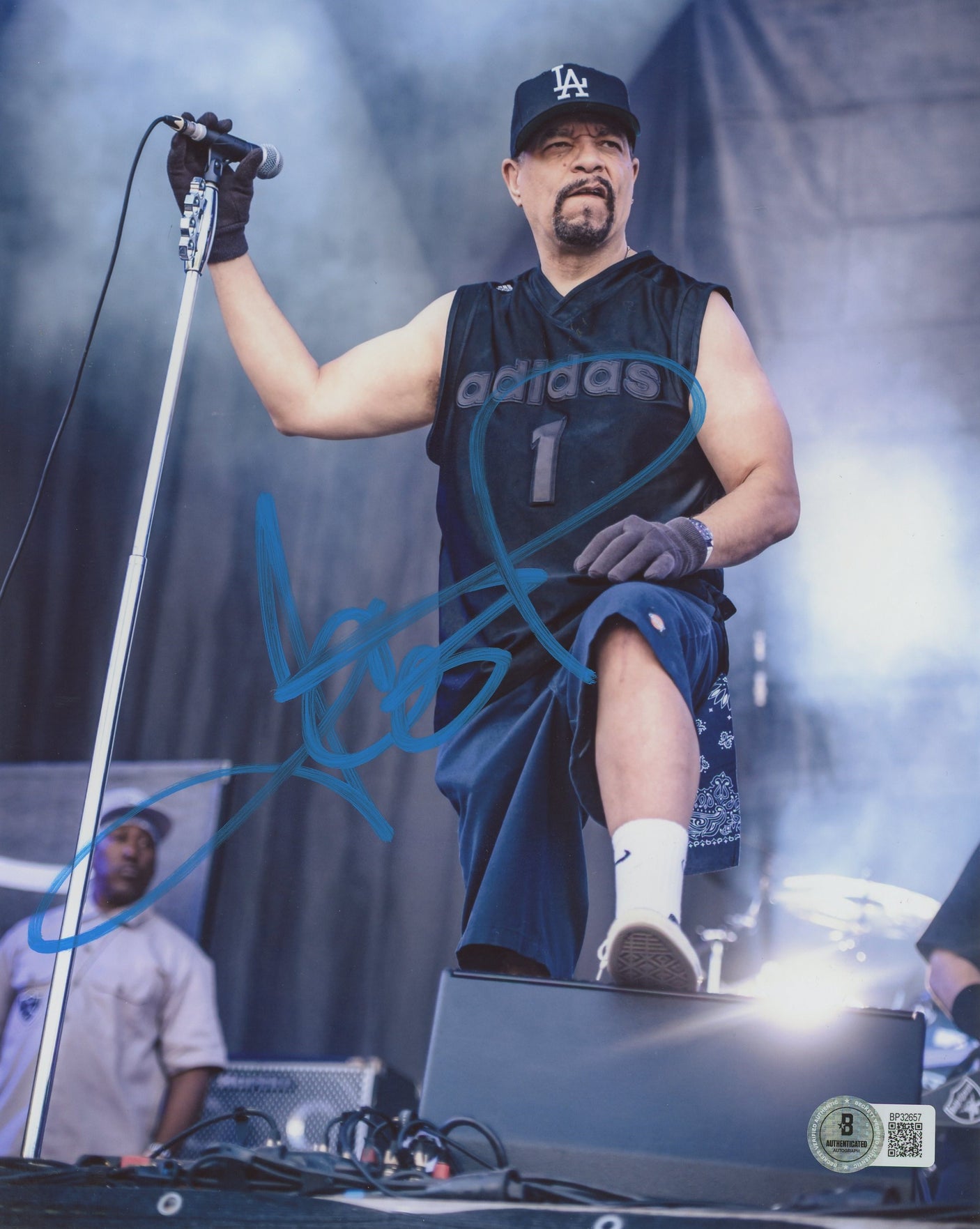 Ice T Body Count Authentic Signed 8x10 Photo Autographed BAS #BP32657
