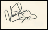 Mickey Rooney Breakfast At Tiffany's Signed 3x5 Index Card BAS #BM58641