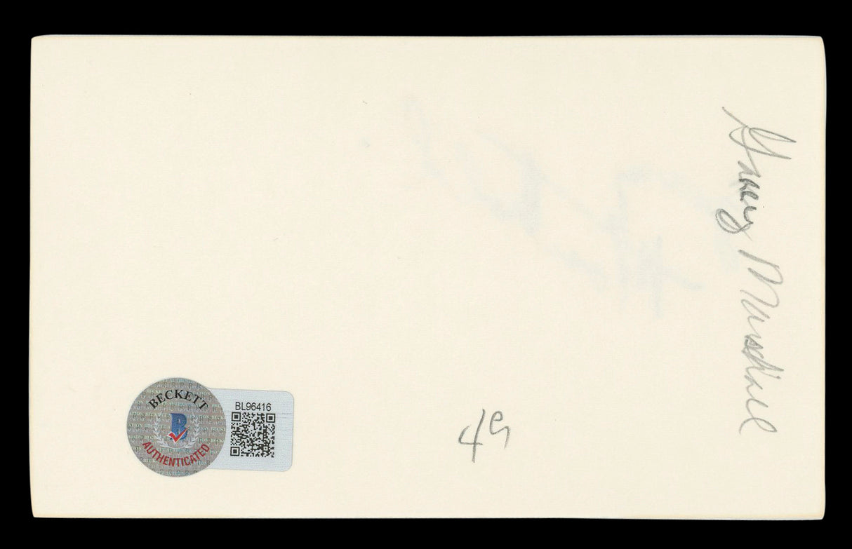 Garry Marshall The Princess Diaries Authentic Signed 3x5 Index Card BAS #BL96416